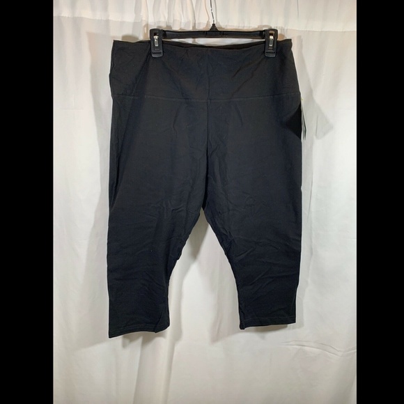 NWT! Lyssé Control Top Capri Leggings Black SZ 3X - Picture 6 of 9